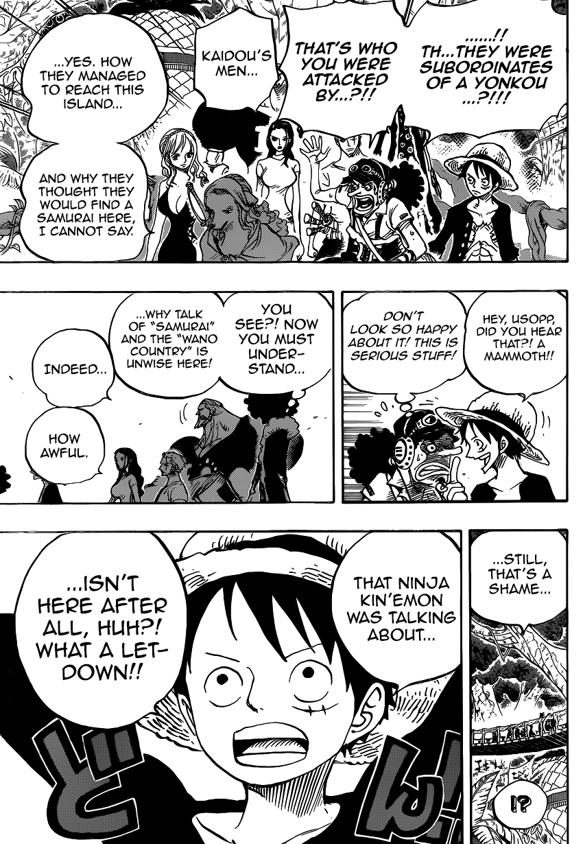 One Piece, Chapter 808 image 11